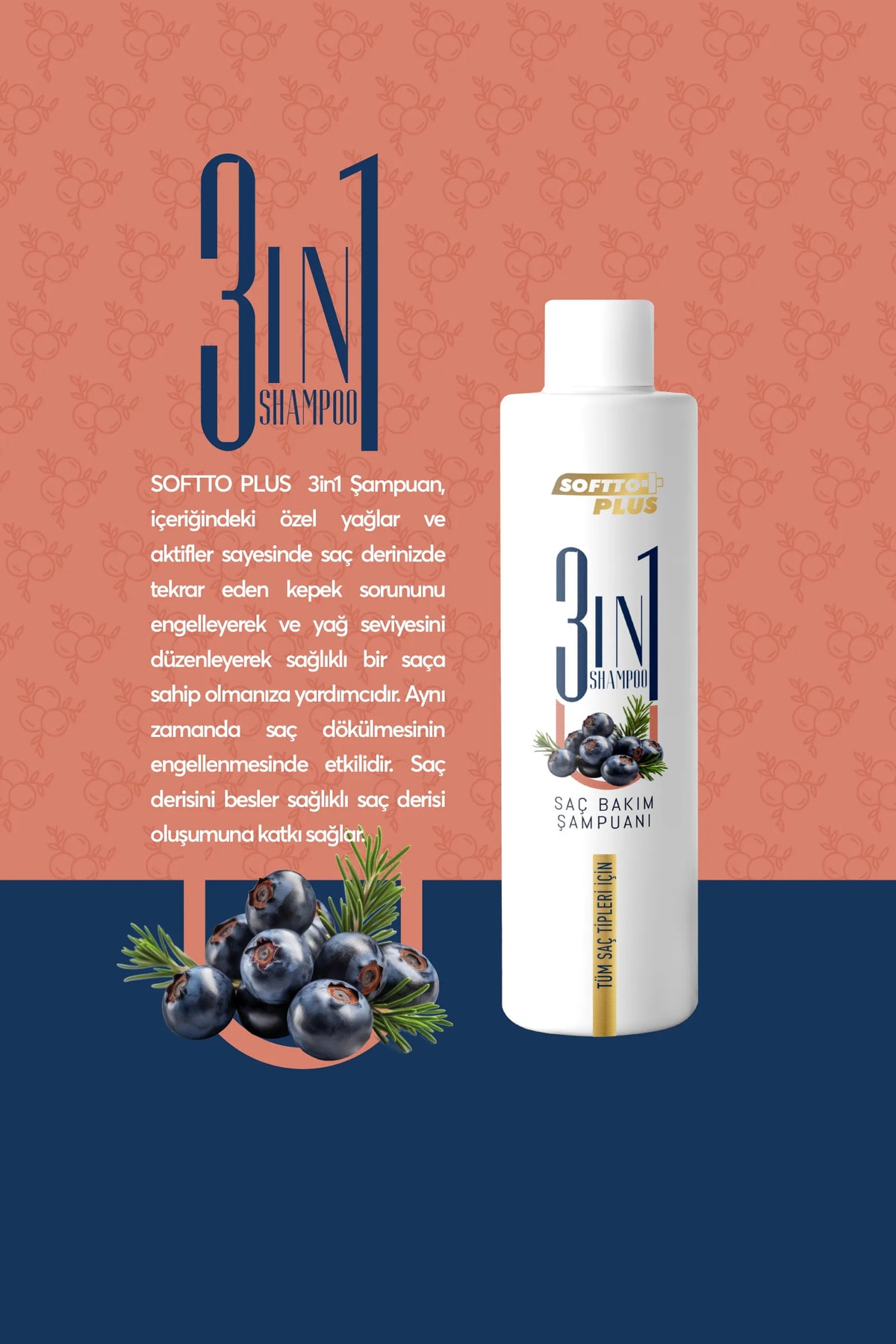 3In1 Saç Bakım Şampuanı 250 Ml