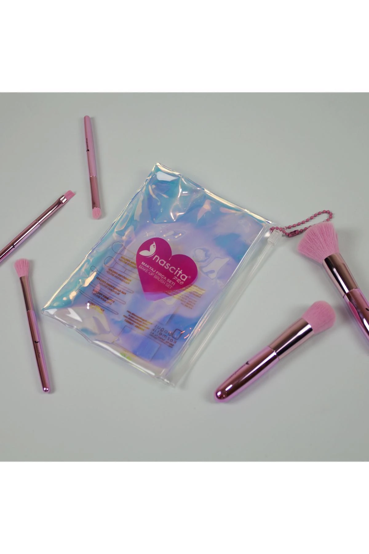 5'Li Seyahat Boy Makyaj Fırça Seti - 142