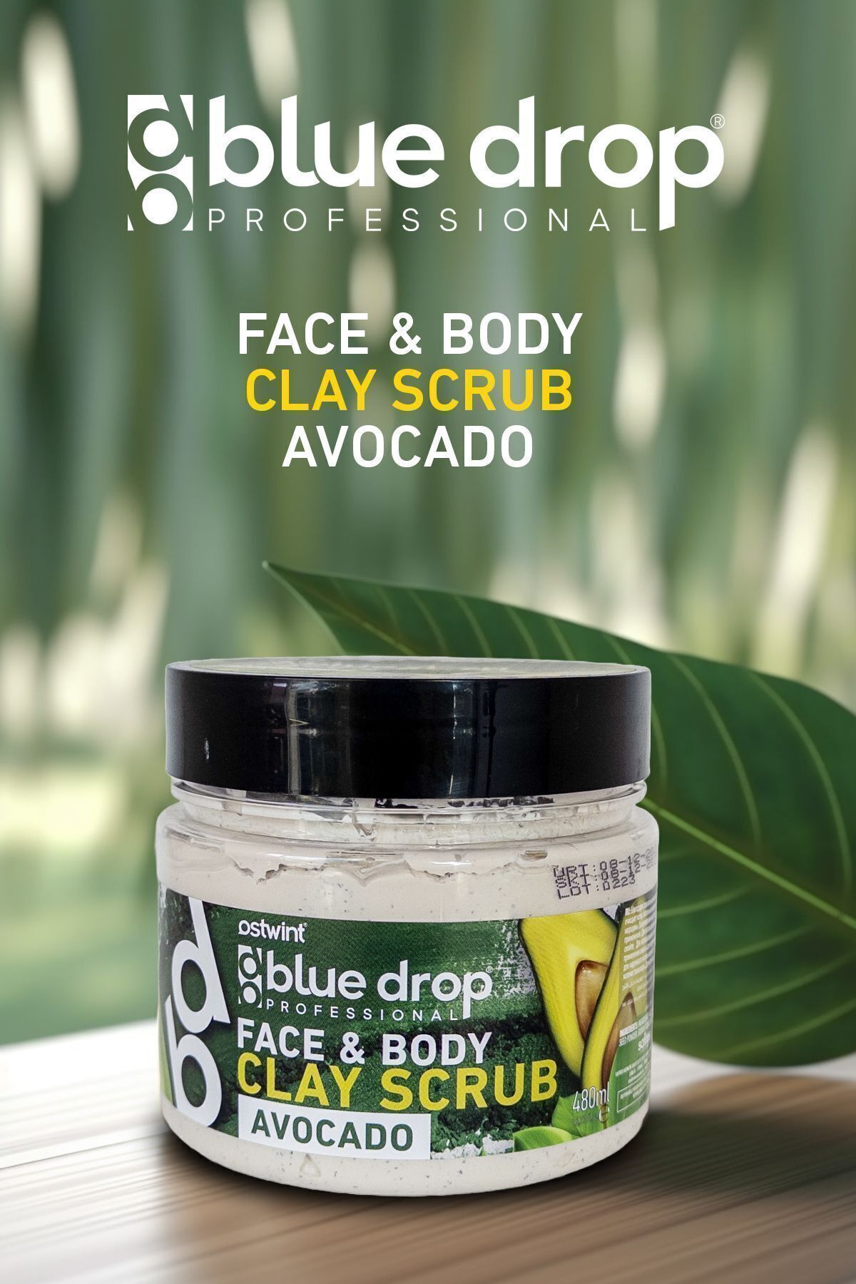 Killi Yüz - Vücut Peeling Scrub, Temizleyici Pürüssüzleştirici Dolaşımı Hızlandırıcı, Avokado 480Ml