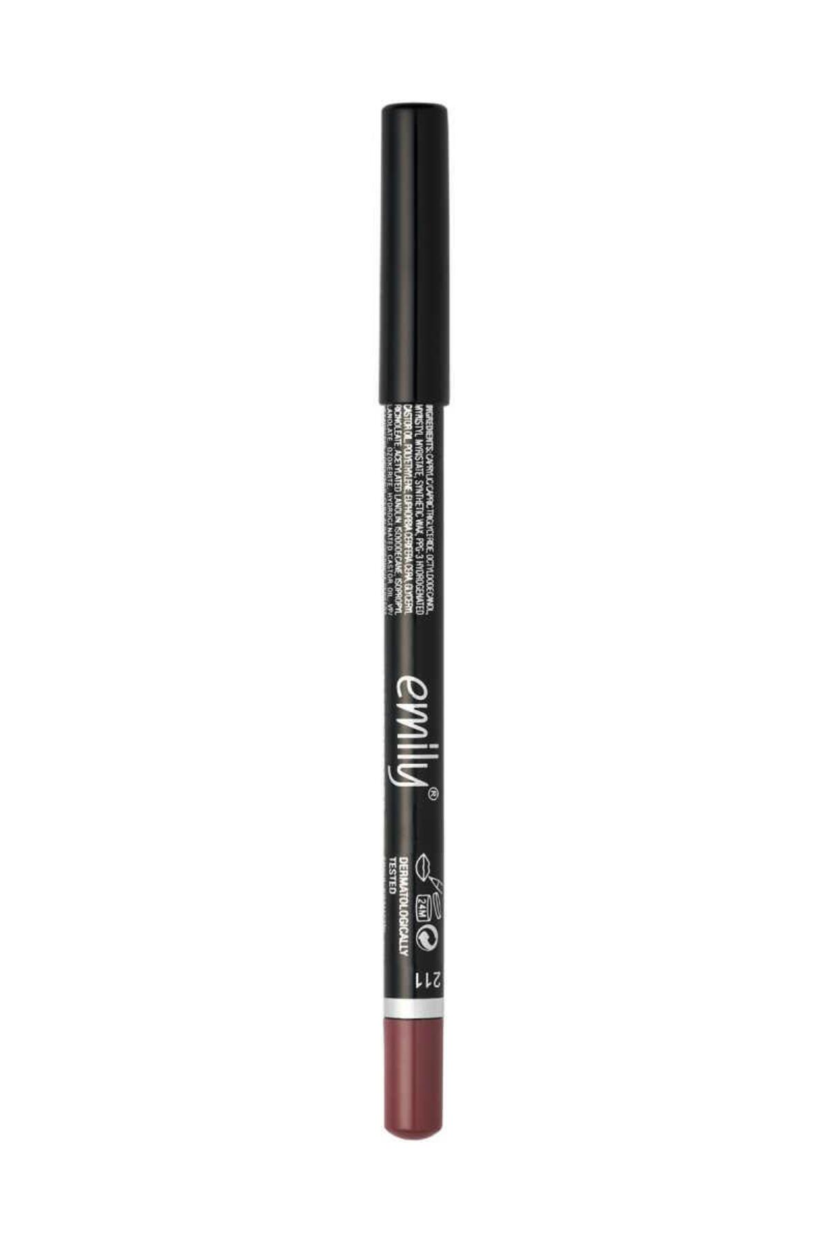 Long Lasting Lip Pencil - 211 - Dudak Kalemi - Kahverengi