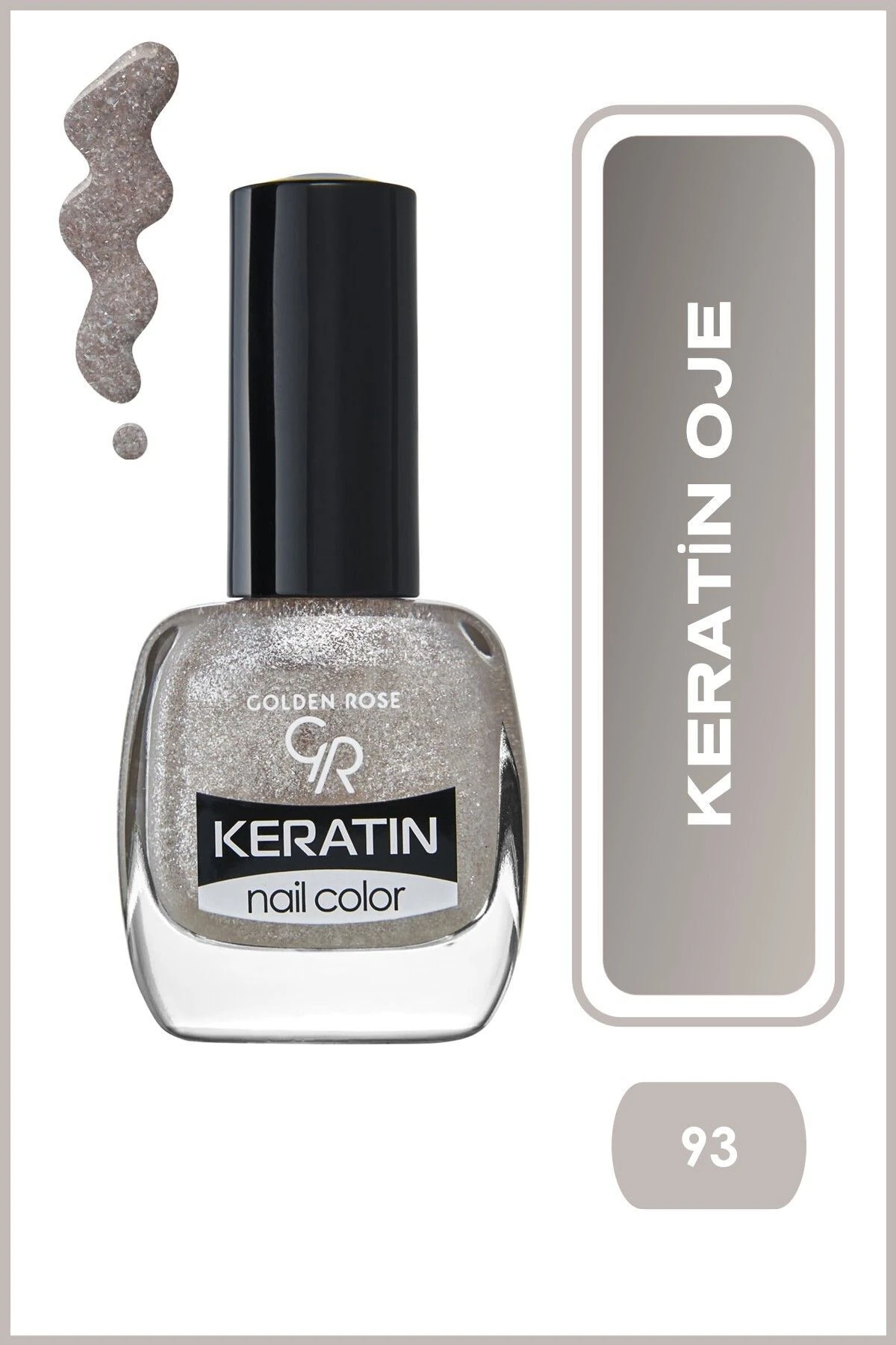 Keratin Nail Color 93 Keratin Oje 10,5 Ml