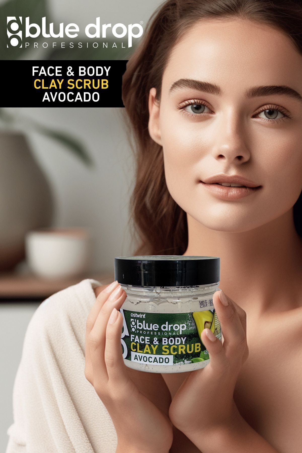 Killi Yüz - Vücut Peeling Scrub, Temizleyici Pürüssüzleştirici Dolaşımı Hızlandırıcı, Avokado 480Ml