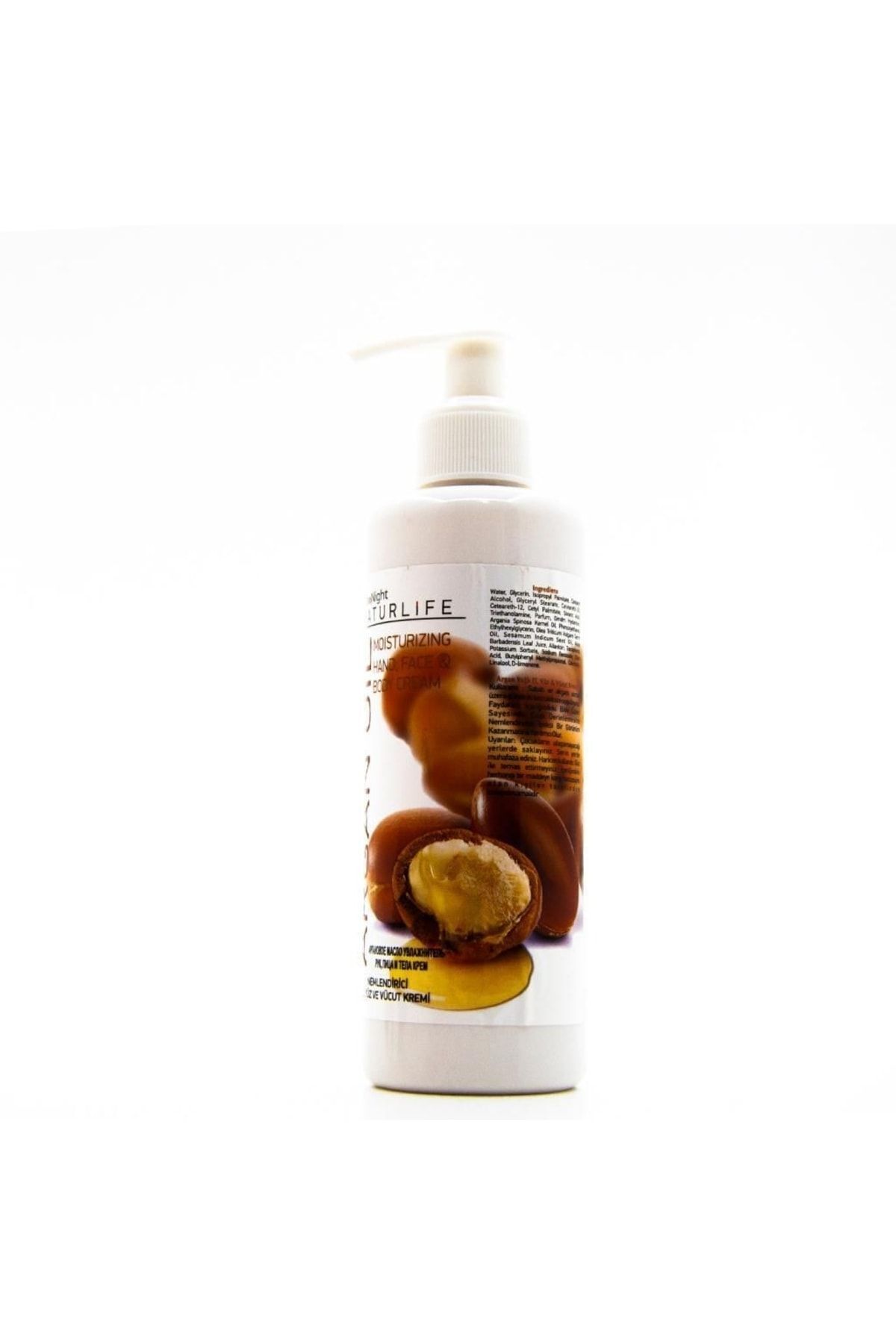 Argan Yağlı El Yüz Ve Vücut Kremi 250 Ml