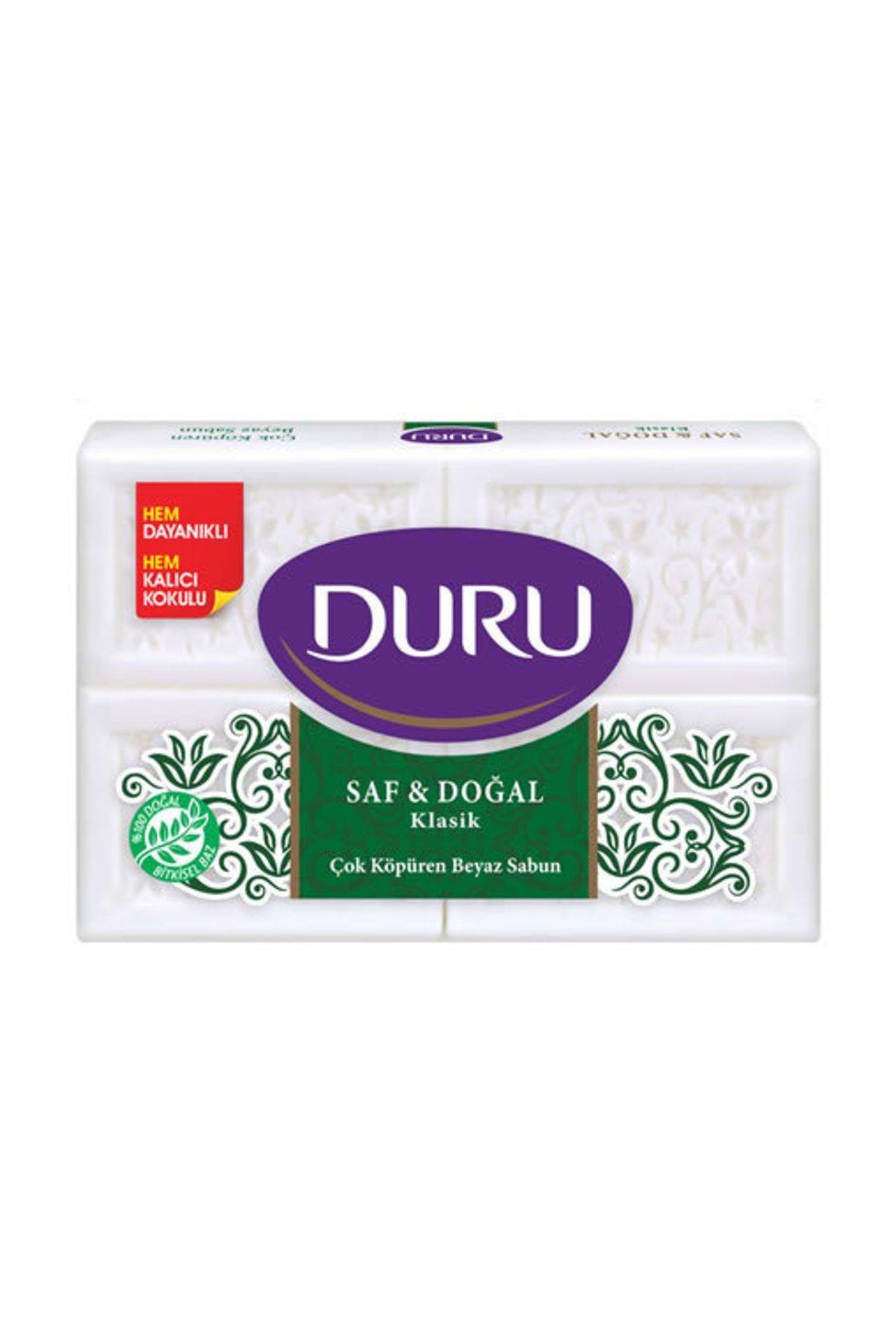 Saf Ve Doğal Kaynaklı Beyaz Sabun Klasik 4 X 150 G = 600 G