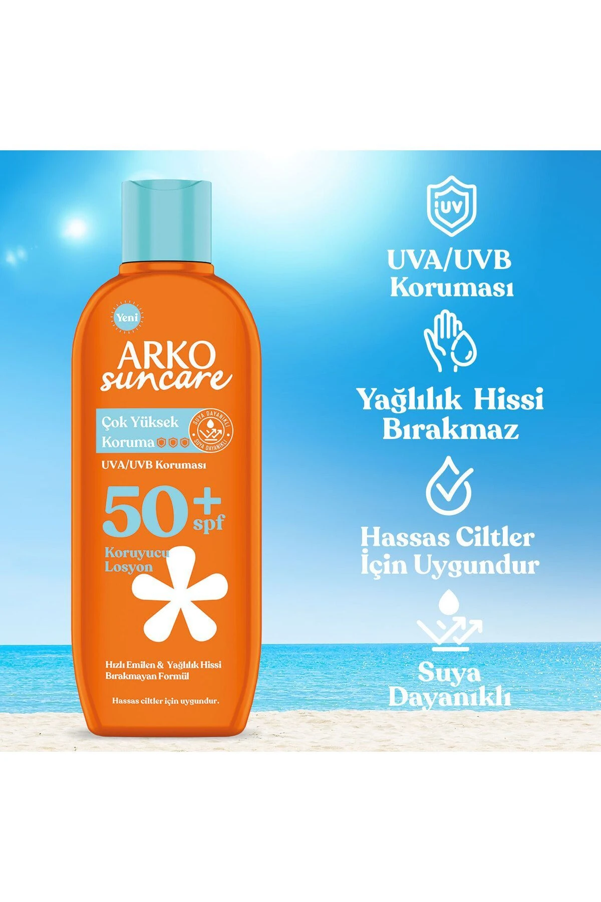 Suncare Çok Yüksek Koruma Spf 50+ Koruyucu Losyon 200 Ml