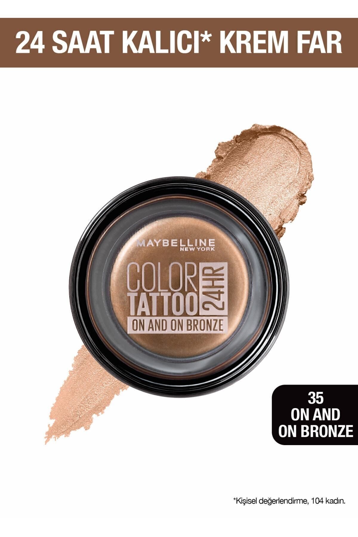Color Tattoo 24H Göz Farı - 35 On And On Bronze - Bronz