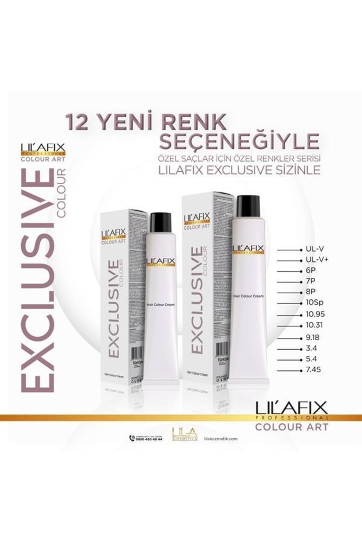 Krem Tüp Saç Boyası 5.4 Nötr Exclusive 60 Ml