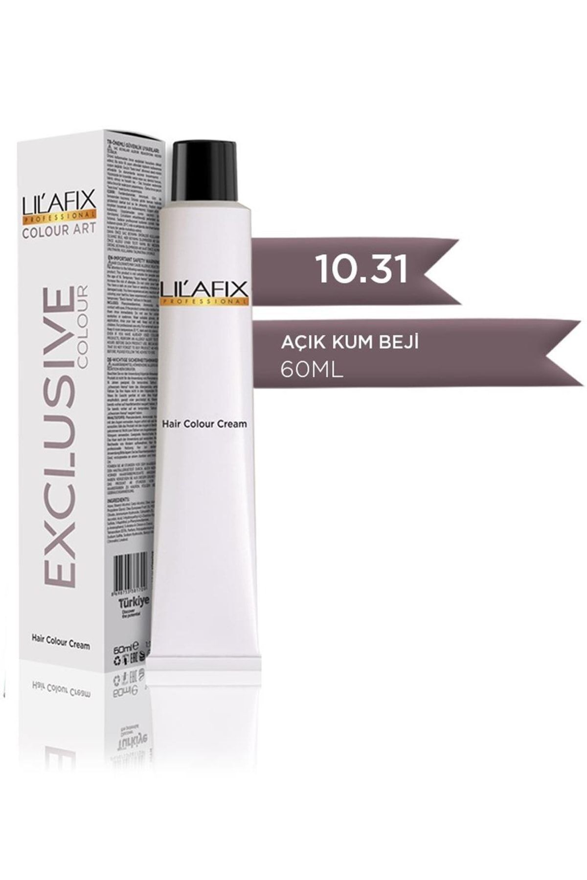Krem Tüp Saç Boyası 10.31 Exclusive Açık Kum Beji 60 Ml