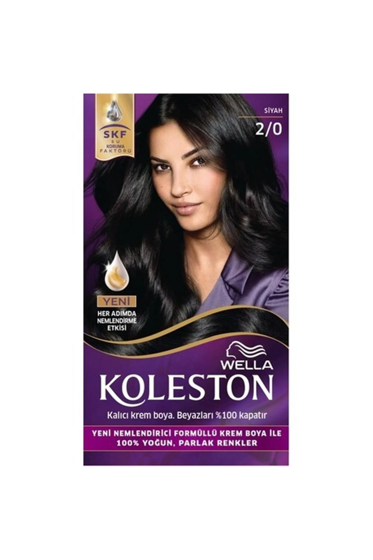 Kit Saç Boyası & No: 2/0 Siyah Yeni