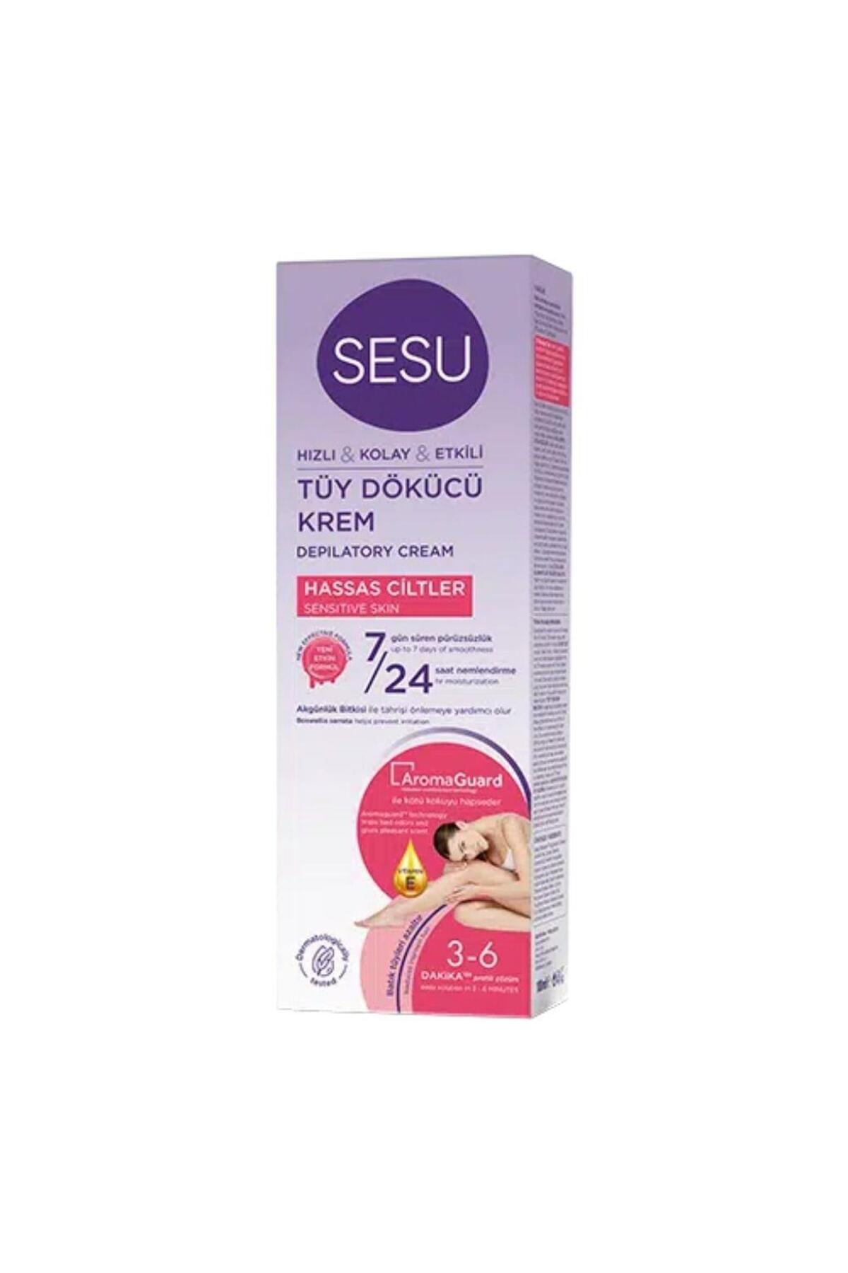Hassas Ciltler İçin Tüy Dökücü Krem 40 Ml
