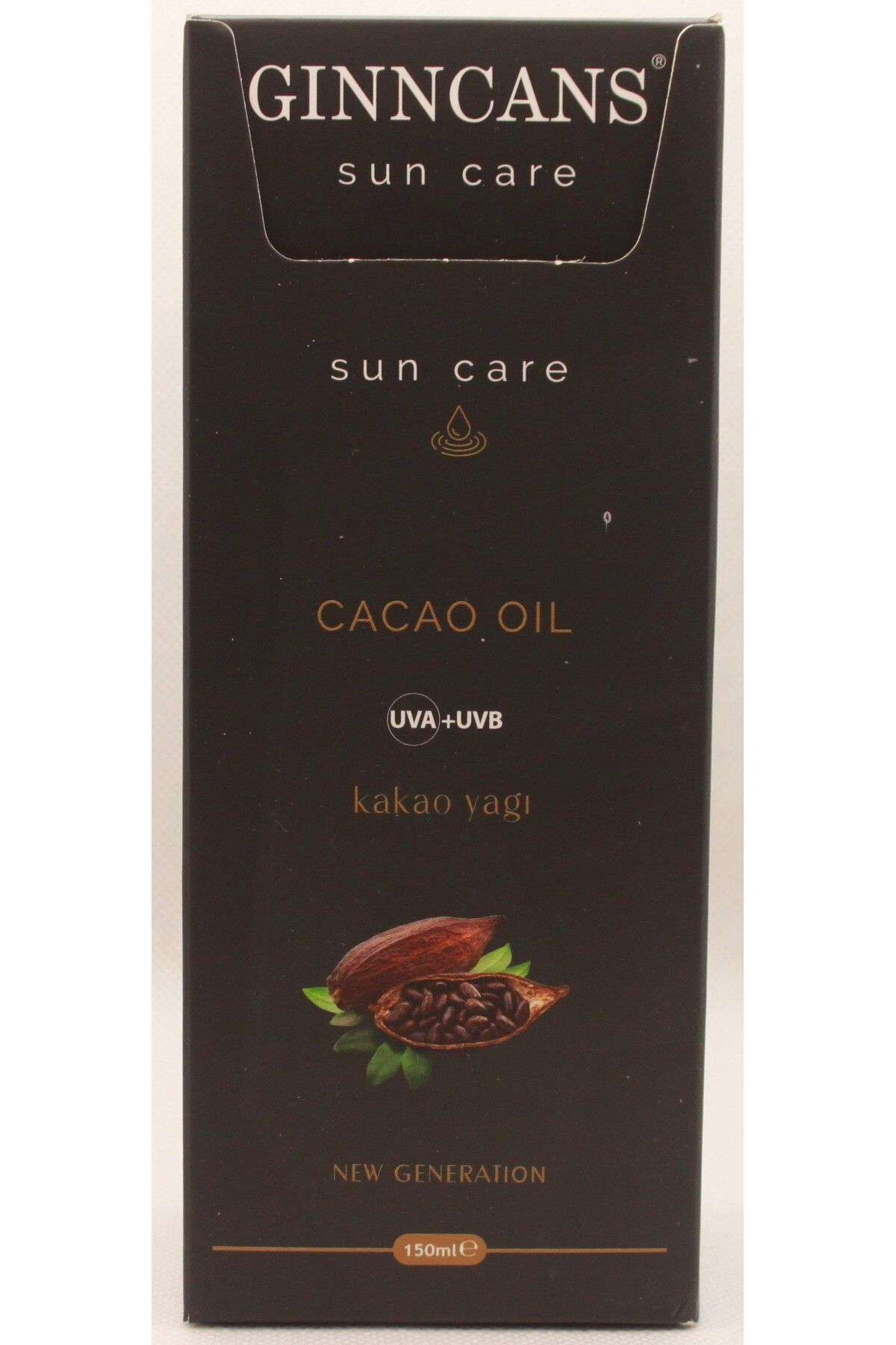 Sun Güneş Koruyucu Krem & Spf+10 Uva+Uvb Bronzlaştırıcı Kakao Yağı 150Ml