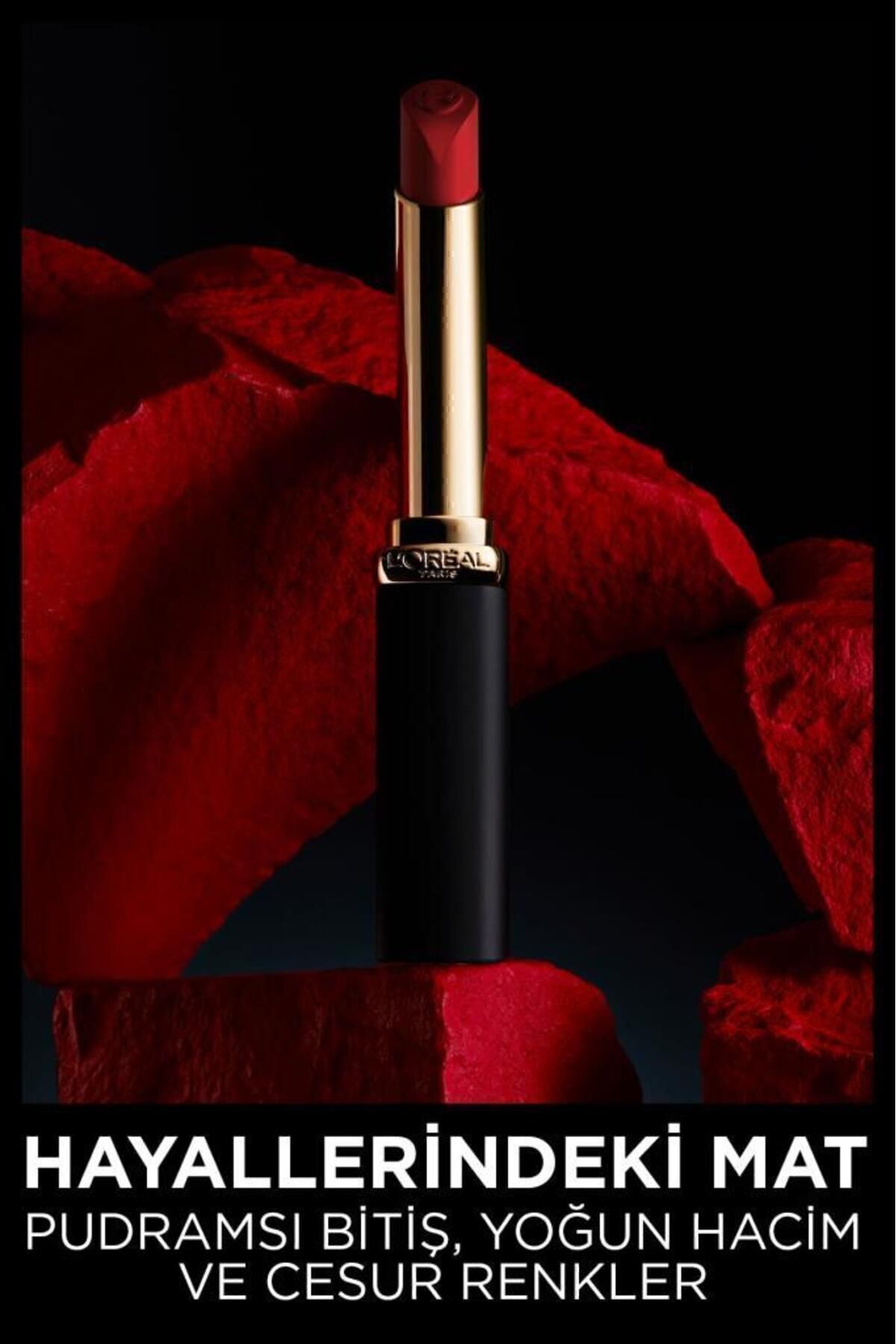 Color Riche Intense Volume Matte Ruj - 346 Rouge Determination