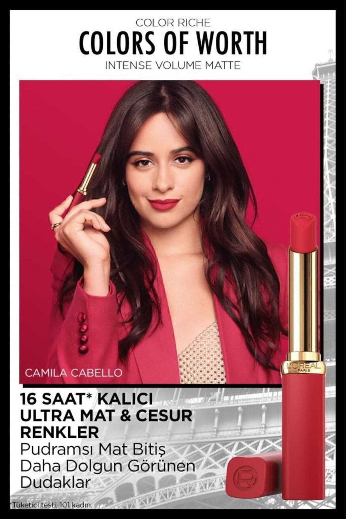 Color Riche Colors Of Worth Intense Volume Matte Ruj - 100 Pink Worth It