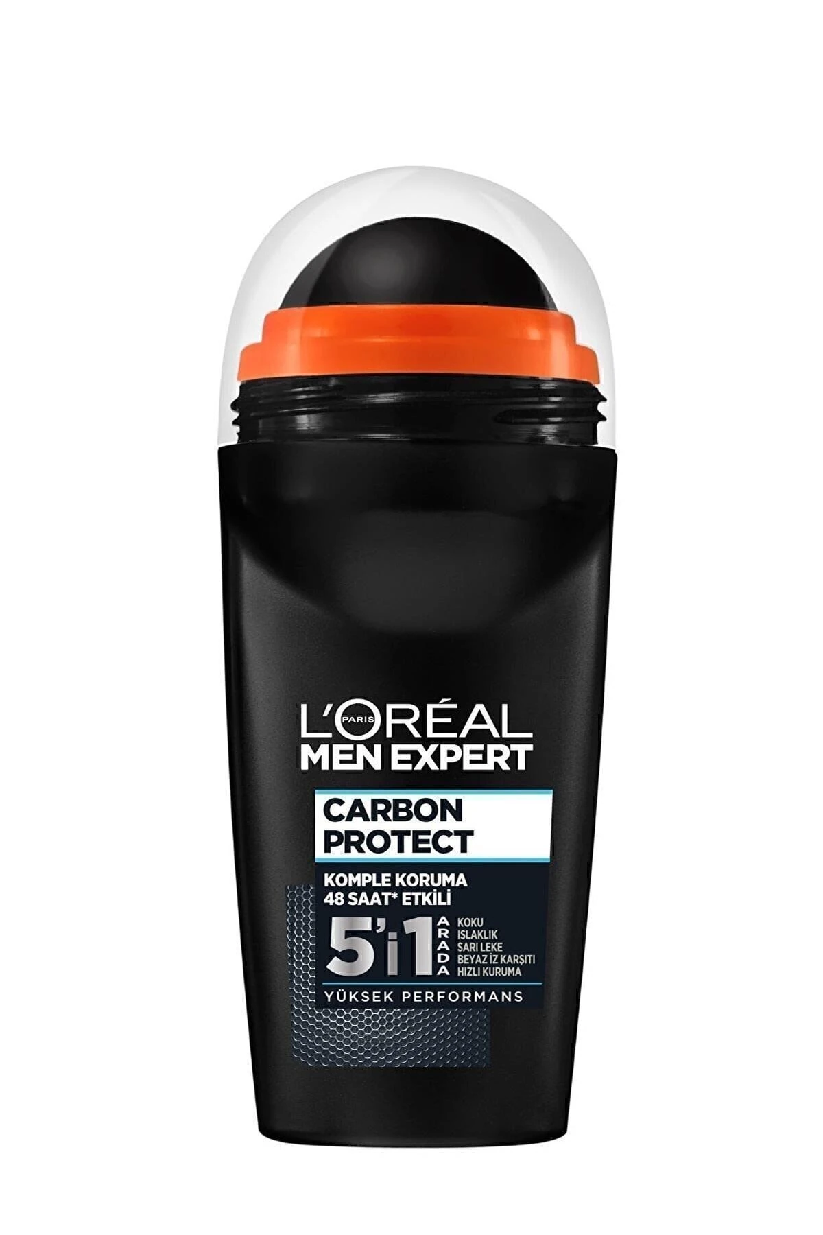 Loreal Paris Men Expert Carbon Protect 5'İ 1 Arada Erkek Roll-On Deodorant 50 Ml