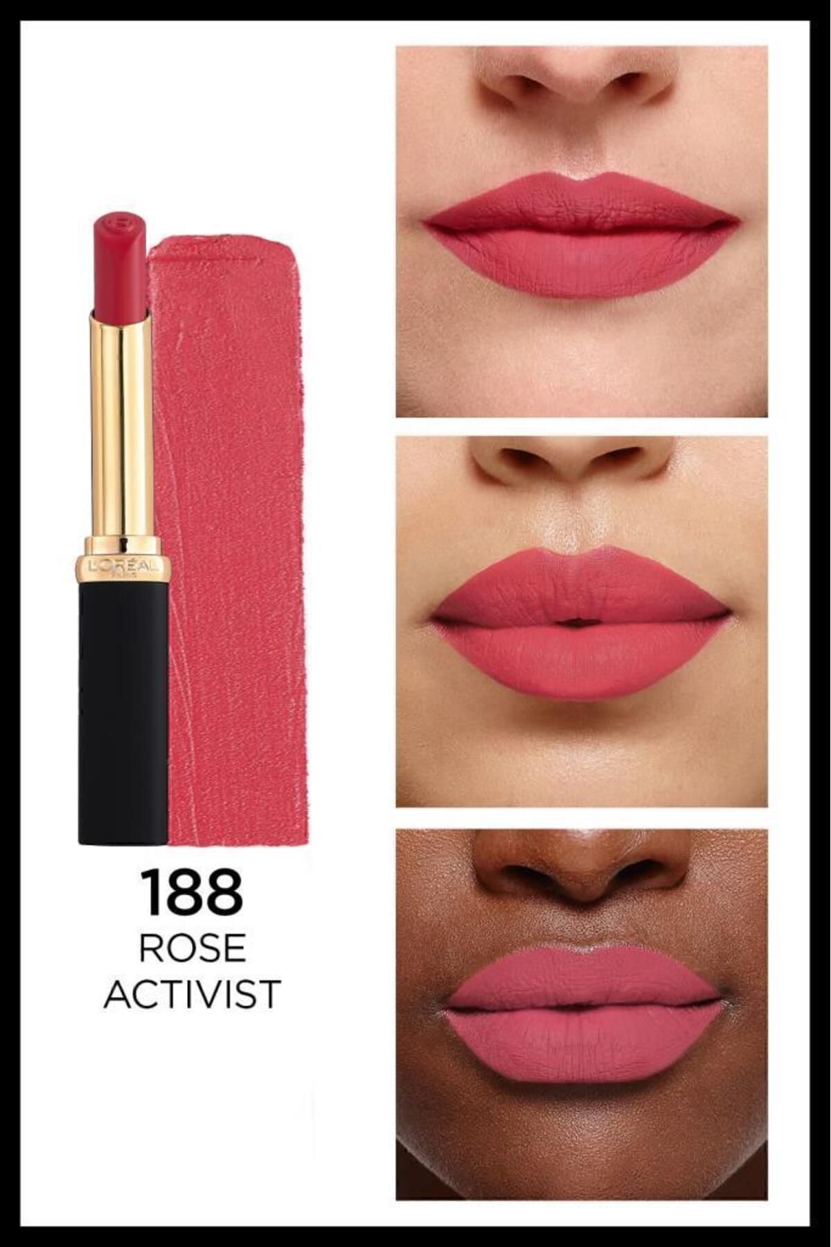 Color Riche Intense Volume Matte Ruj - 188 Rose Activist