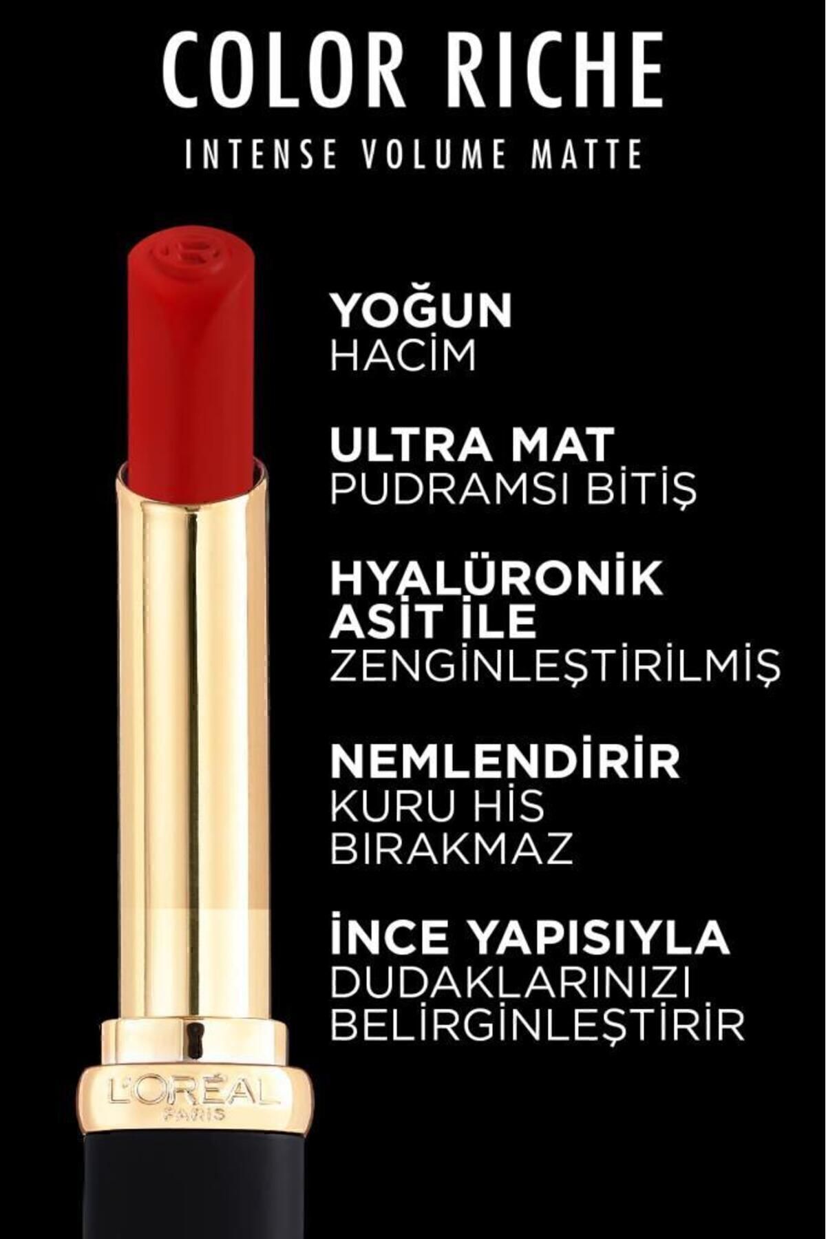 Color Riche Intense Volume Matte Ruj - 188 Rose Activist