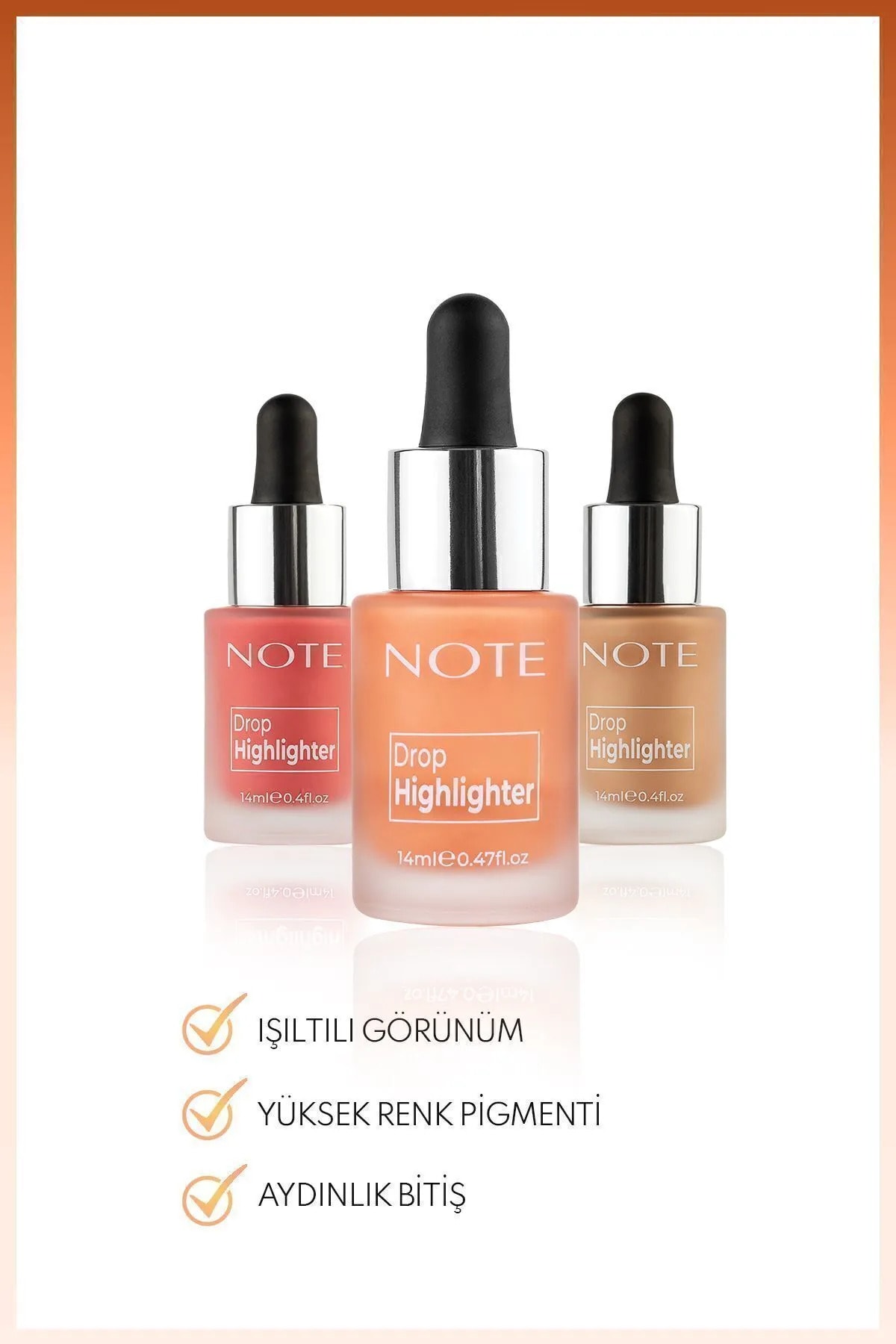 Drop Highlighter Işıltılı Likit Aydınlatıcı - 03 Candlelight
