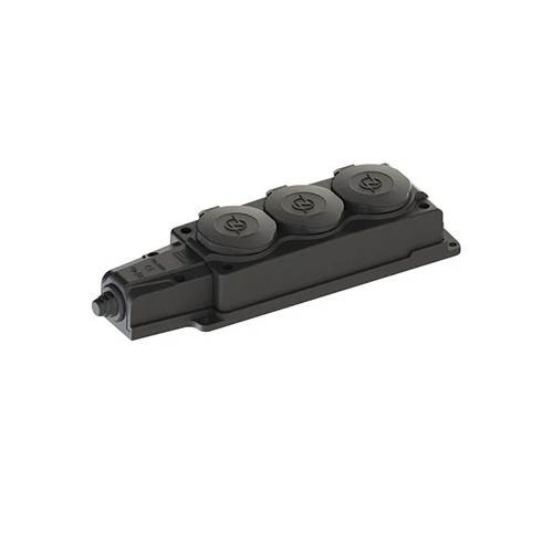 Ne-ad 1x16A 3'lü Kauçuk Grup Priz 4103
