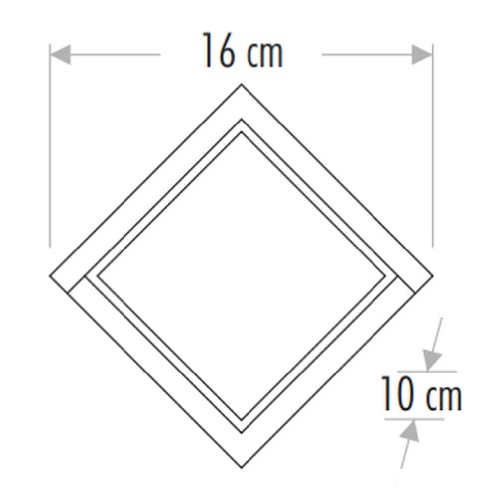 CATA 15W Dominik LED Bahçe Aplik 3200K CT-7074
