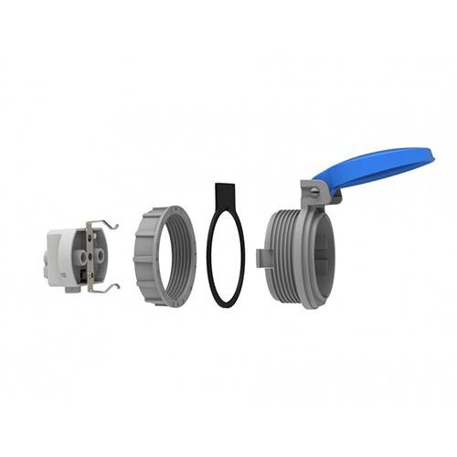 Bemis Somunlu Pano Priz Plastik Monofaze IP44 BY8-1402-2440