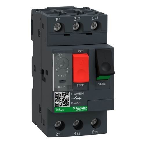 Schneider Motor Koruma Şalteri 4-6.3A Tesys GV2ME10