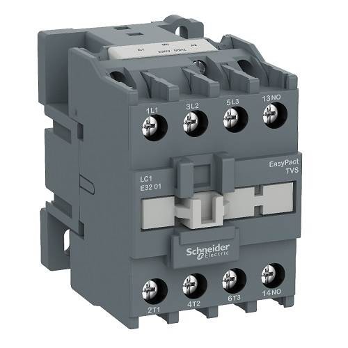 Schneider 15kW 32A 1NA 220VAC Kontaktör EasyPact LC1E3210M5