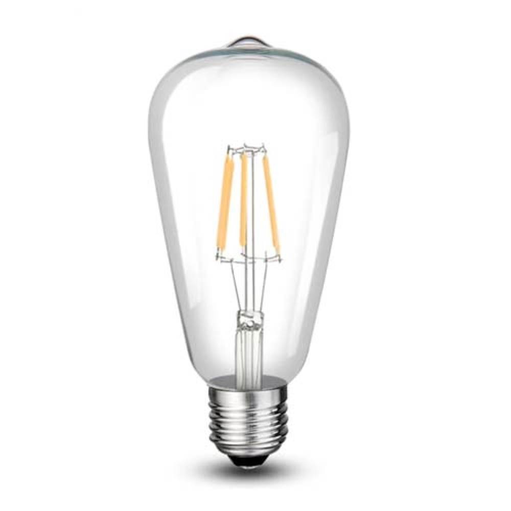 CATA 8W Edison LED Ampul ST-64 Beyaz E27 CT-4353B