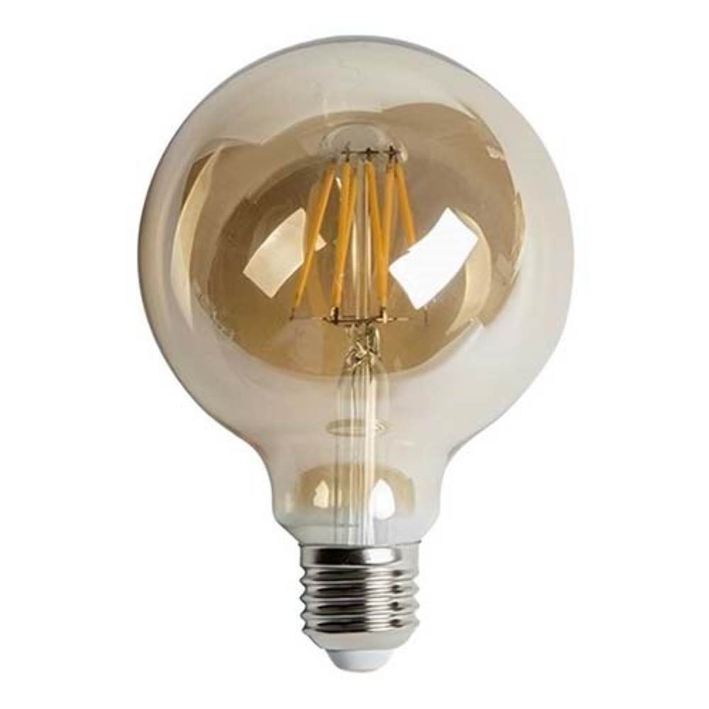 CATA 6W Rustik LED G90 Glop Ampul E27 Amber CT-4286