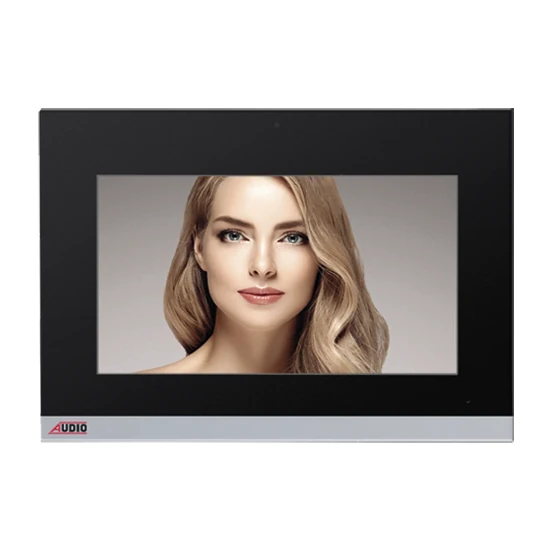 AUDIO 001197 SET Bus Plus 10.1" Görüntülü Diafon Bus Plus Dokunmatik Ekranlı Alarmlı Hafızalı Si̇yah Bus Plus Gd-18 10,1" İlave Set