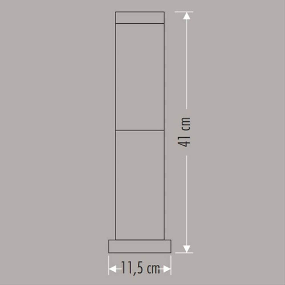 CATA Roma Bahçe Armatürü 40cm E27 CT-7013