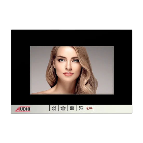 AUDIO 001191 SET Bus Plus Bus Plus Gd-18 7" Mekani̇k Butonlu Hand free Si̇yah İlave Set