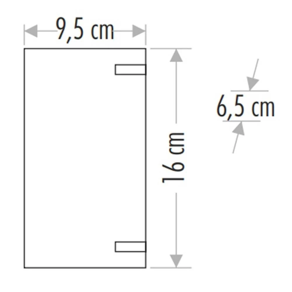 CATA Ibiza Bahçe Armatürü Çift Taraflı GU10 CT-7062