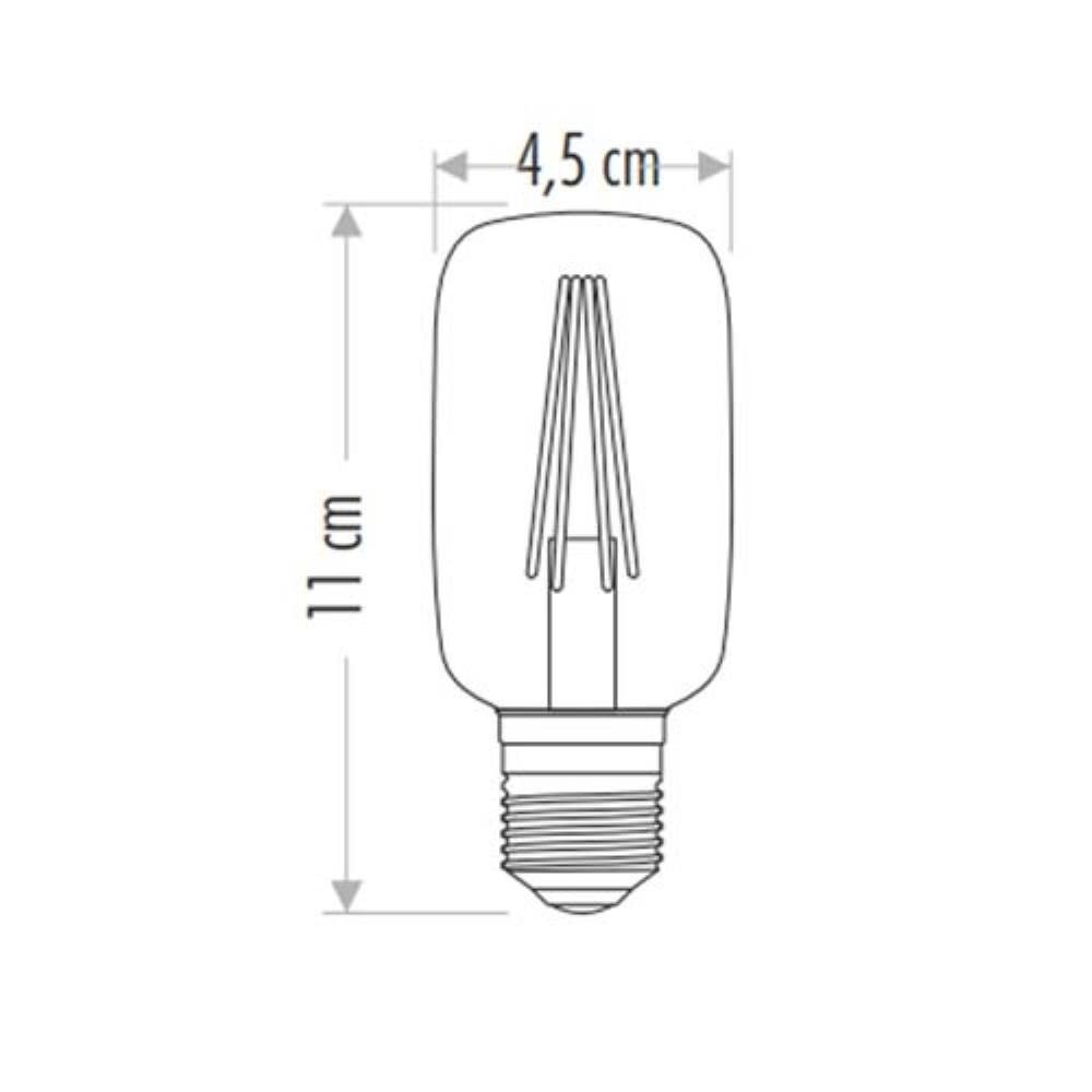 CATA 4W Rustik LED Ampul E27 Amber CT-4298