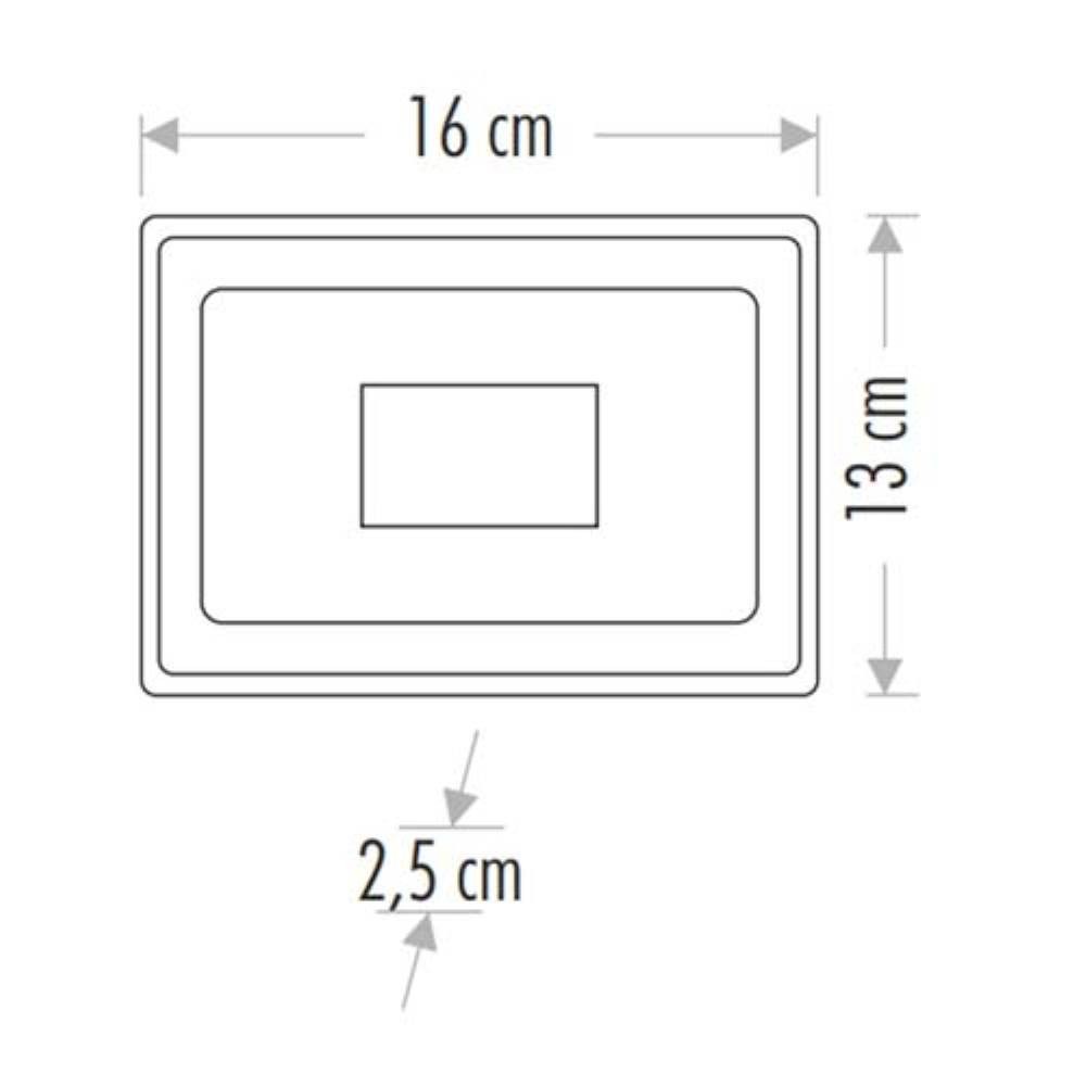 CATA 20W Slim LED Projektör Günışığı CT-4656G