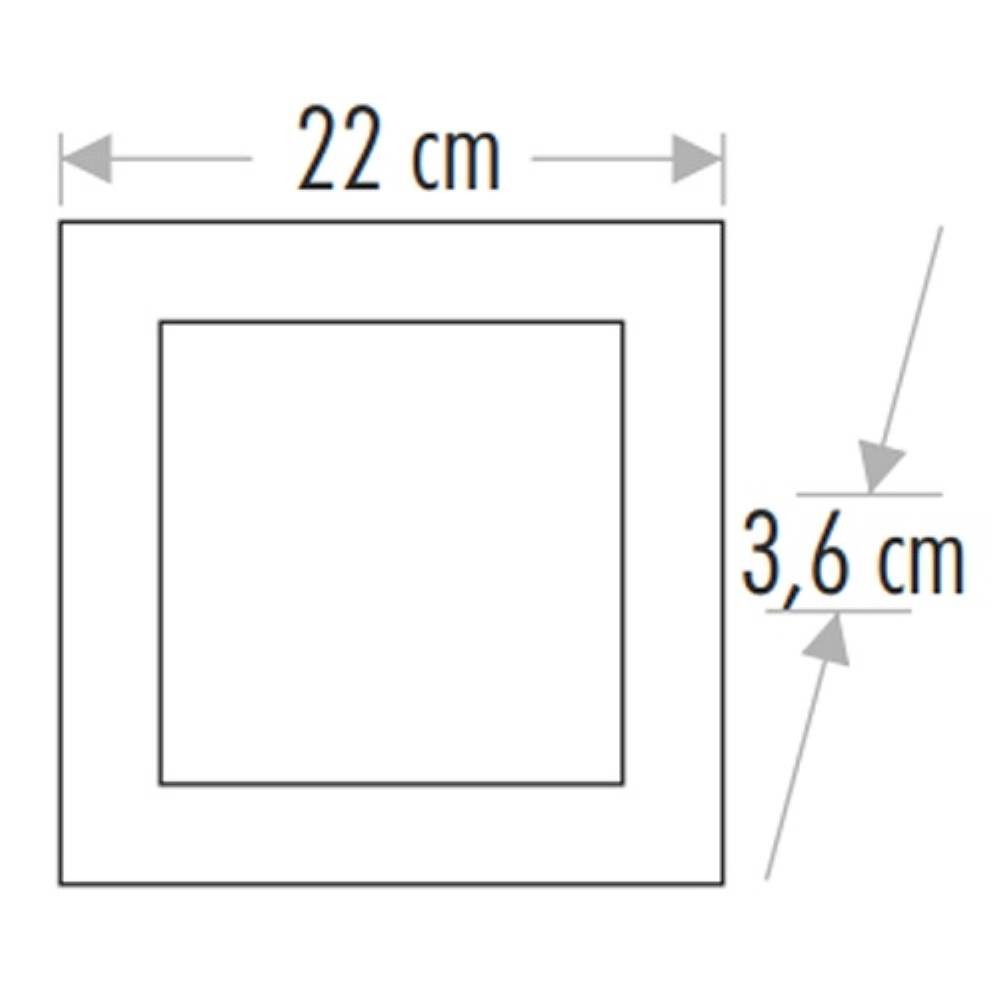 CATA 25W Sıva Üstü LED Panel Kare Beyaz CT-5272B