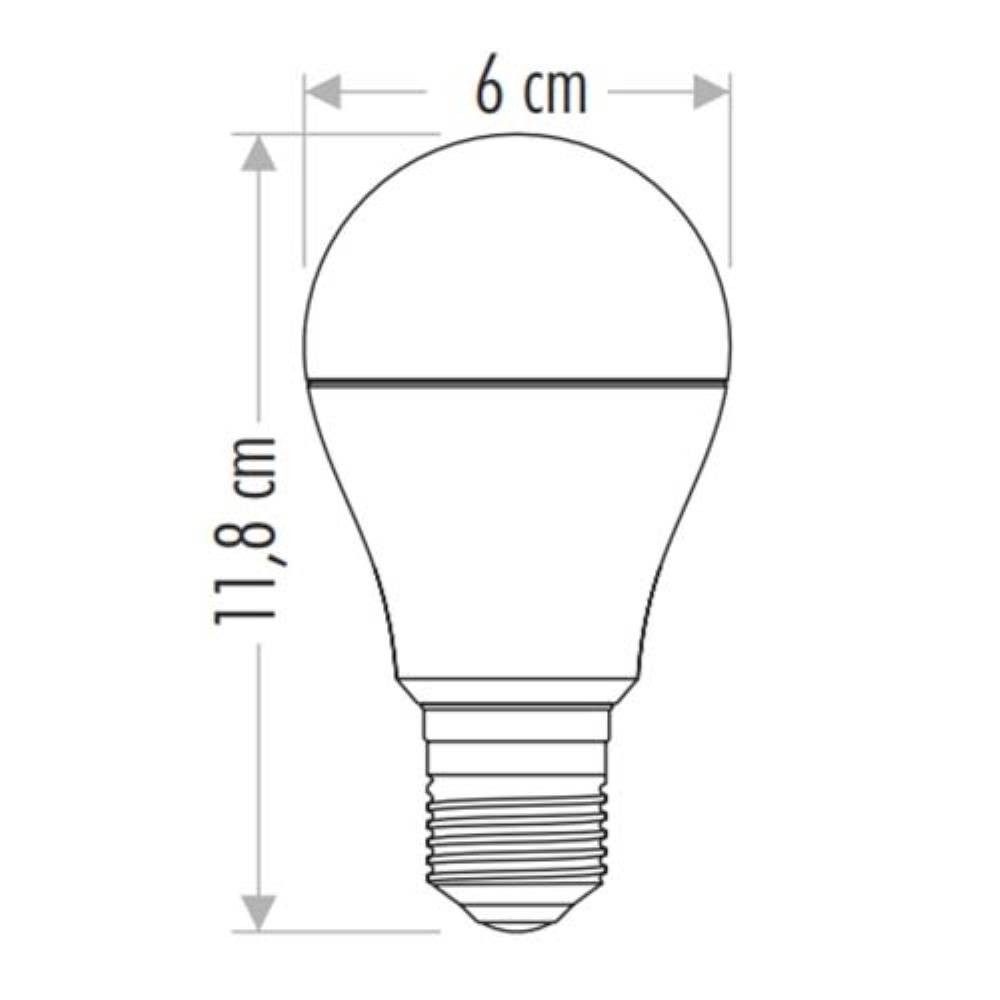 CATA 12W LED Ampul E27 Beyaz CT-4266B