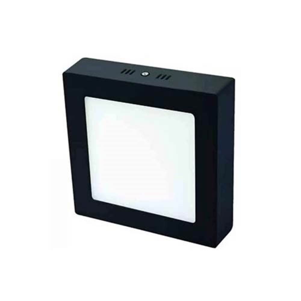 CATA 18W Sıva Üstü LED Armatür Kare Siyah Kasa Beyaz CT-5236B
