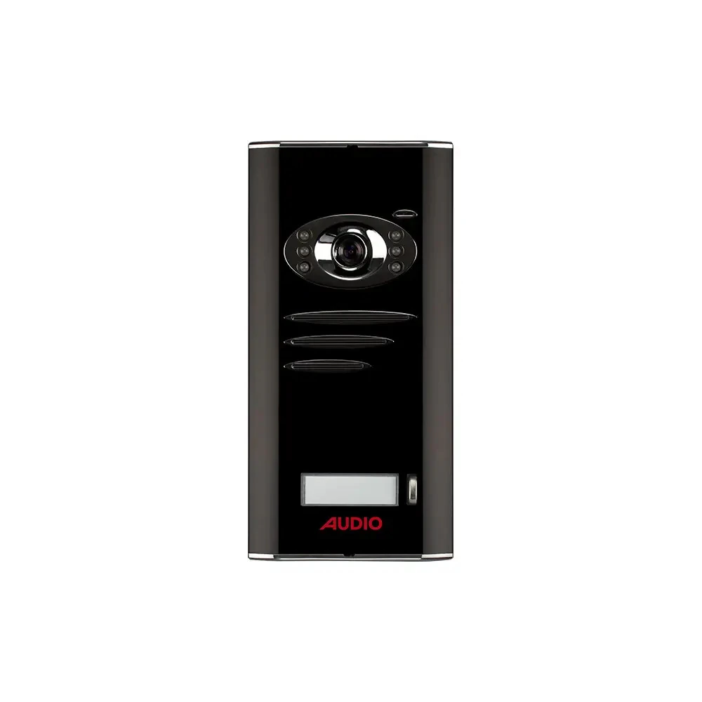 AUDIO 008332 Bus Plus 1 Butonlu Zil Panelleri Siyah