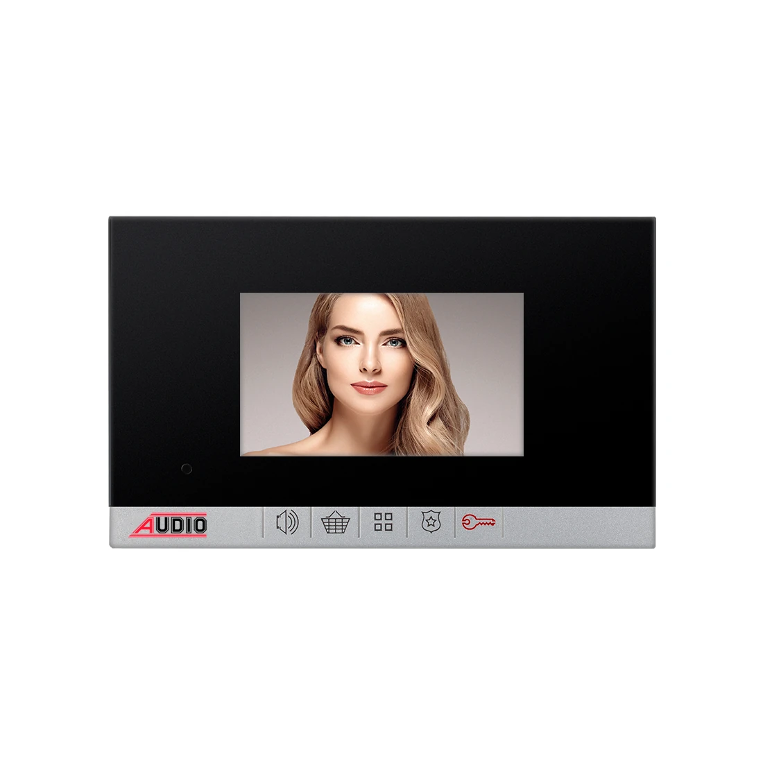 AUDIO 001183 SET Bus Plus 4.3" Görüntülü Diafon Bus Plus Mekanik Butonlu Handsfree Beyaz