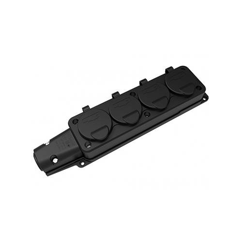 Bemis Dörtlü Grup Priz Monofaze Kauçuk IP54 BK1-1402-3614