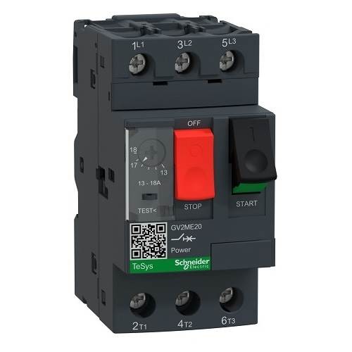 Schneider Motor Koruma Şalteri 13-18A Tesys GV2ME20
