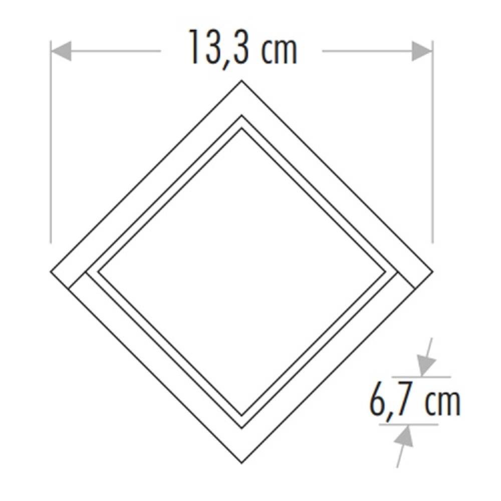 CATA 7W Dominik LED Bahçe Aplik 3200K CT-7078