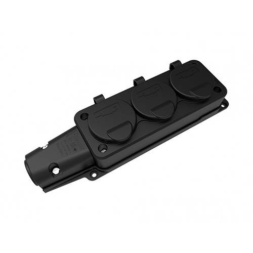 Bemis Üçlü Grup Priz Monofaze Kauçuk IP54 BK1-1402-3613