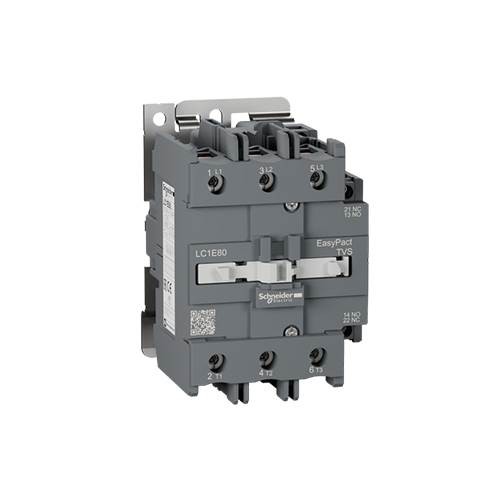 Schneider 37kW 80A 1NA+1NK 220VAC Kontaktör EasyPact LC1E80M5