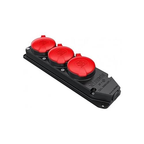 Bemis 3x25A Kauçuk 3'lü Grup Priz BK6-2504-4615