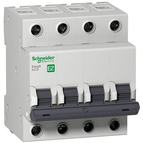 Schneider 4x63A 3kA C Tipi Otomatik Sigorta Easy9 EZ9F43463