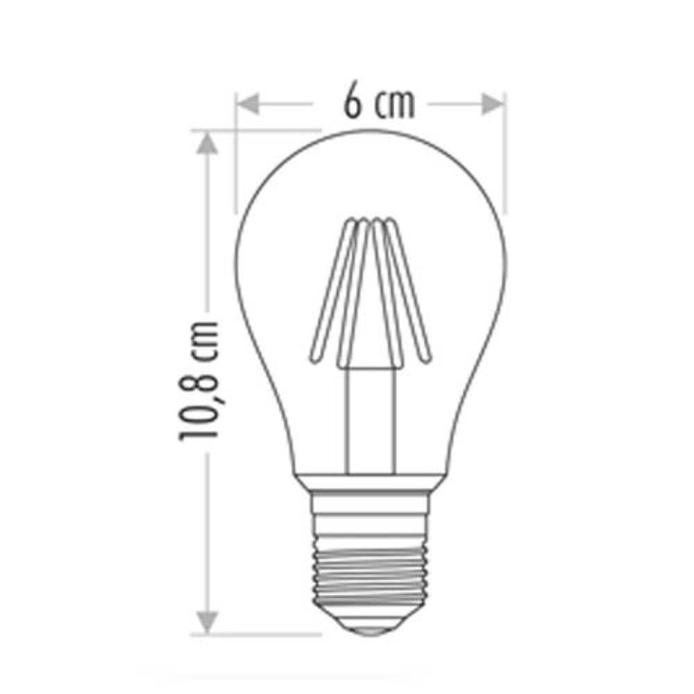 CATA 4W Edison LED Ampul Günışığı E27 CT-4230