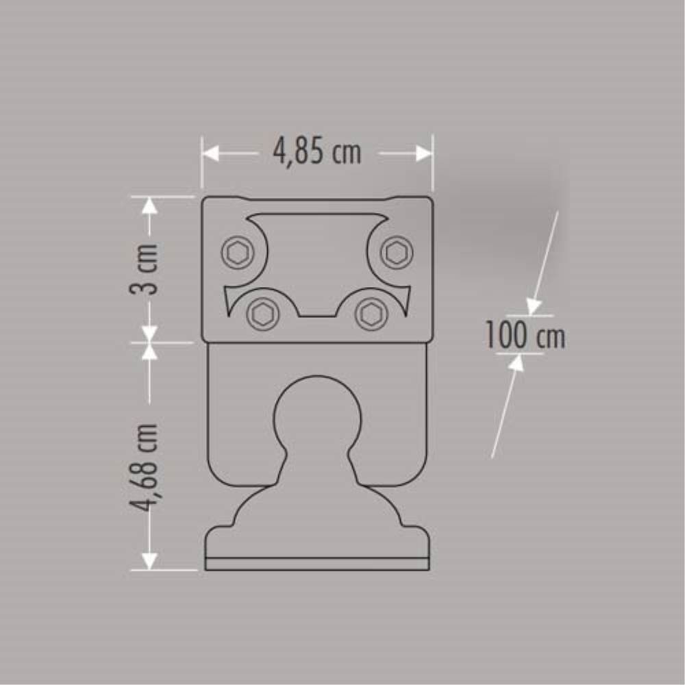 CATA 36W Gold Wall Washer 100cm Amber CT-4697A