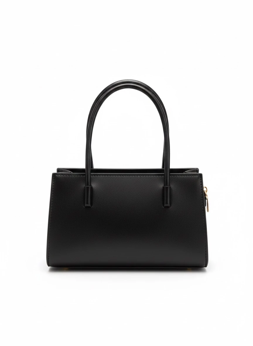 🎗️Moda~ Küçük el çantası uzun askısı mevcuttur - Siyah