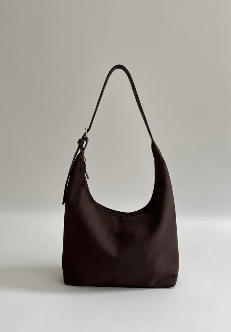 Mood Süet Kol Çantası - Acı Kahve